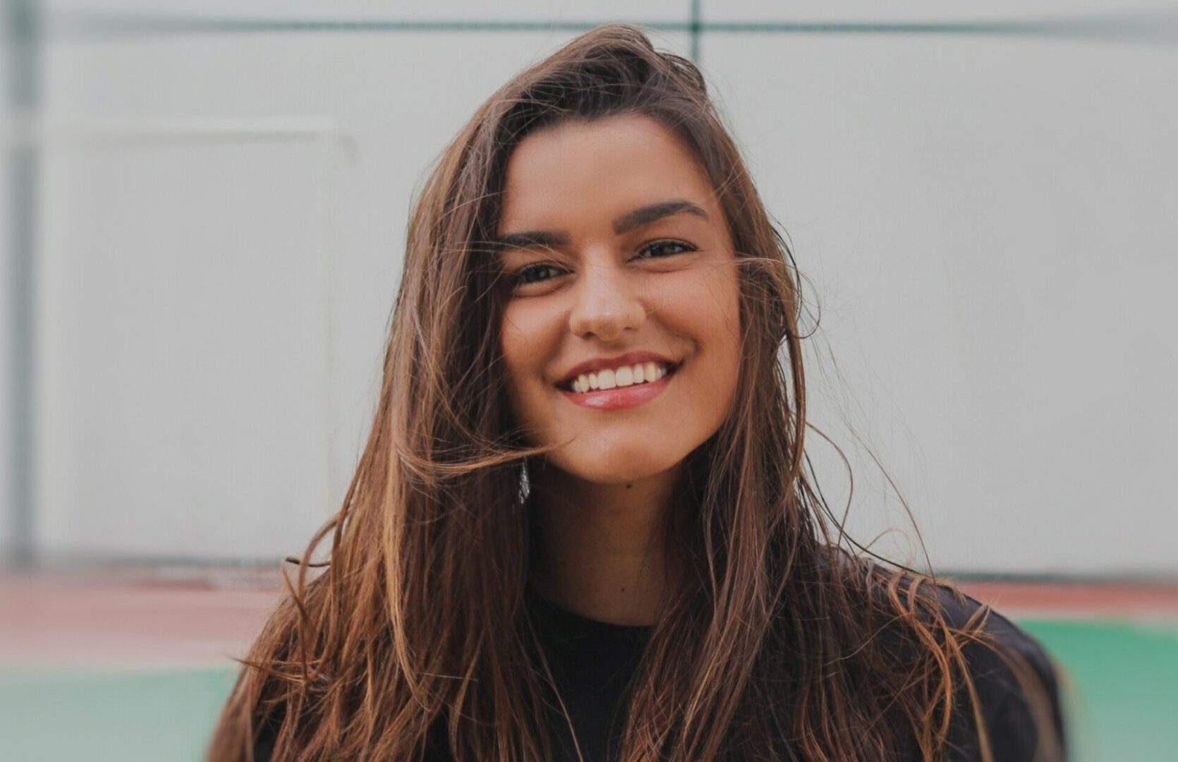 image of a confident woman after invisalign treatment in Lake Elsinore in Prestige Dental Spa