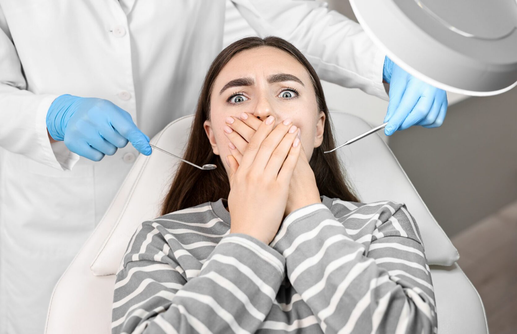 Dental Anxiety or dental phobia treatment at Lake Elsinore in Prestige Dental Spa